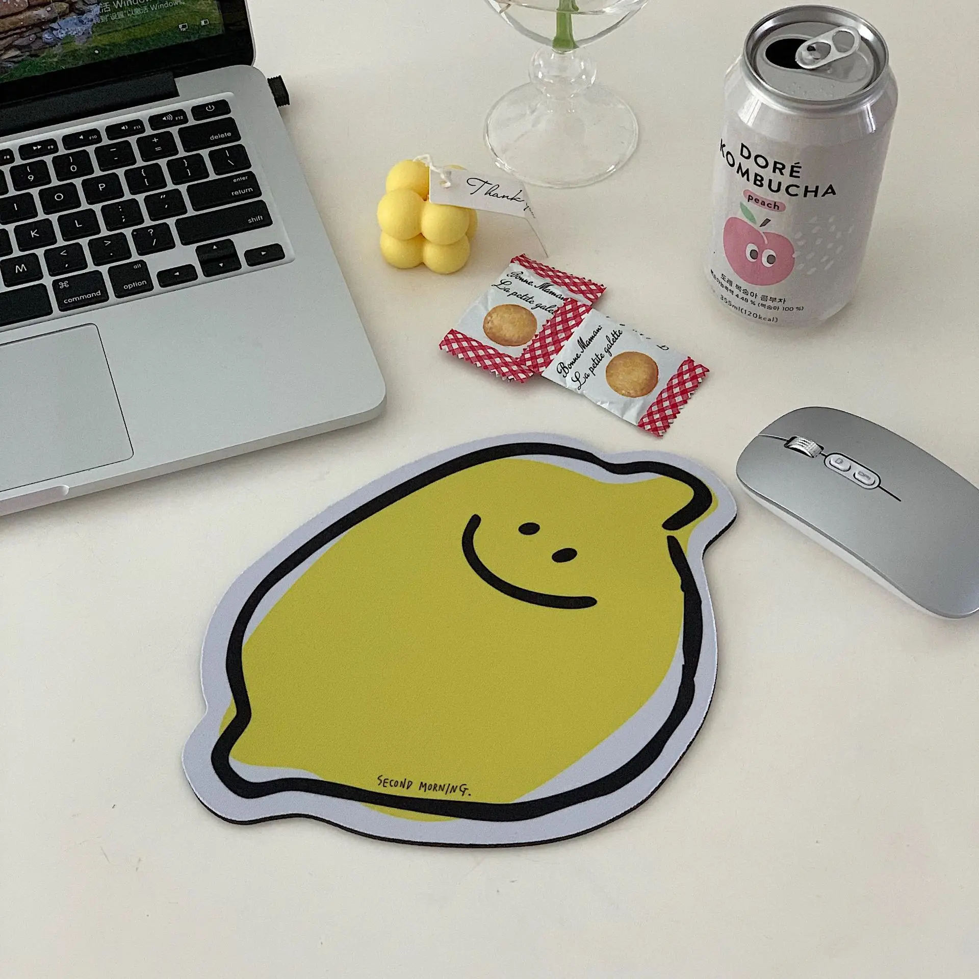 Alfombrilla de ratón de goma, Mantel Individual Simple y respetuoso con el medio ambiente