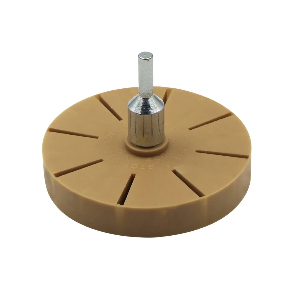 New Decal Removal Eraser Wheel Heavy Duty Rubber Eraser Wheel Pinstripe, Adhesive Remover, Vinyl Decal, Graphics Removal Tools