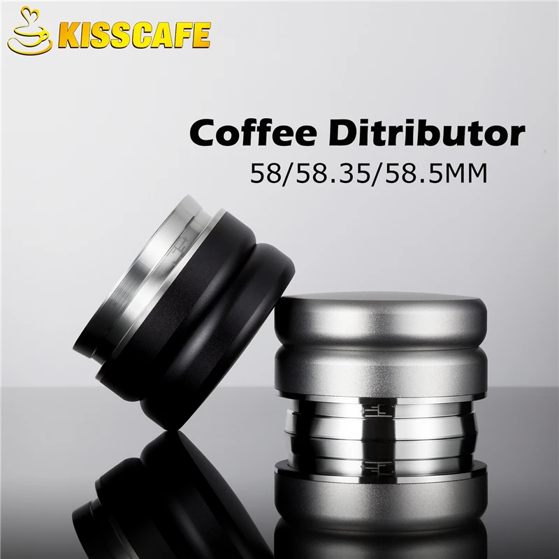 

Coffee Tamper Distributor 58MM 58.35MM 58.5MM Stainless Steel Powder Hammer For E61Portafilter Espresso Accessories Barista Tool