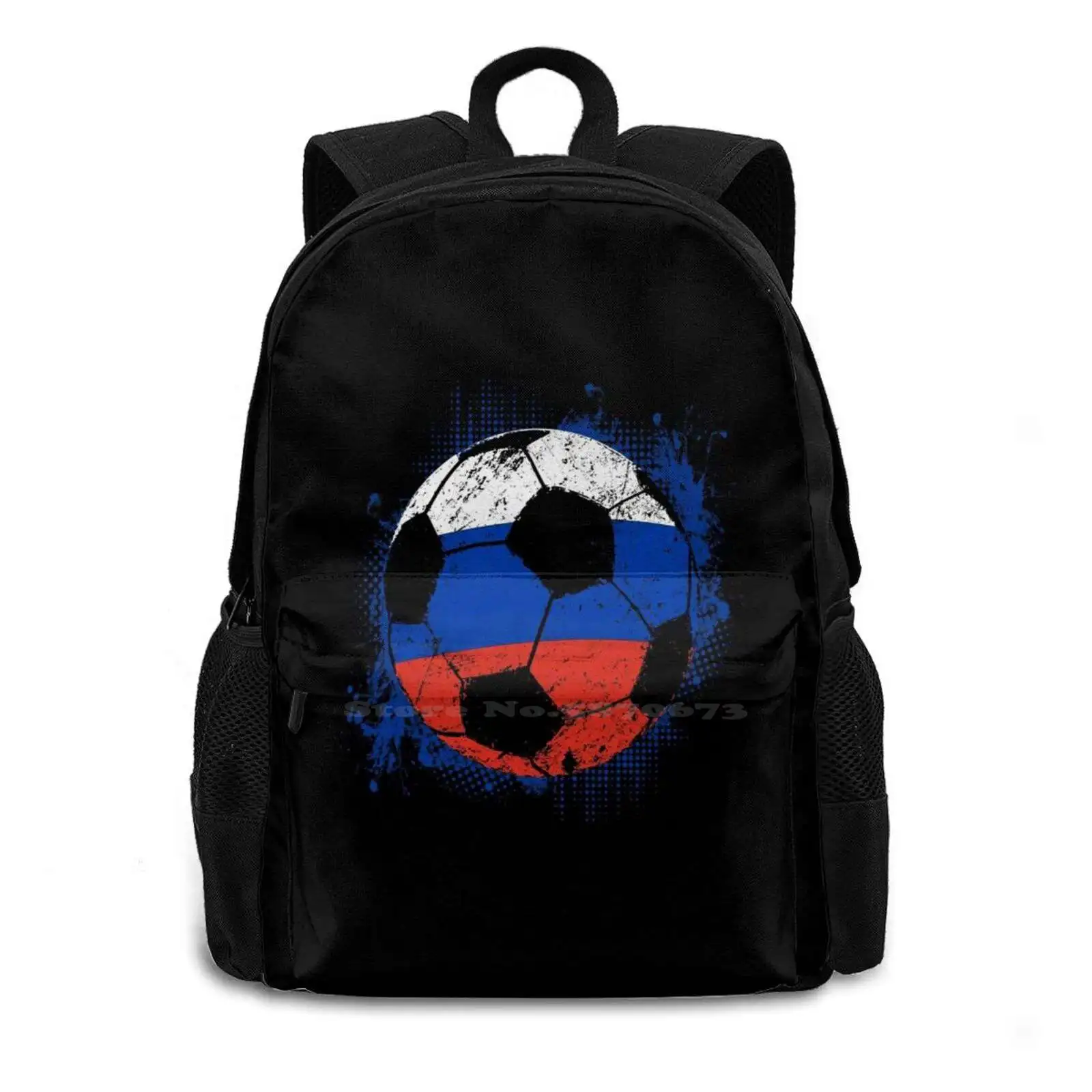 Russia Football Gift Travel Laptop Bagpack School Bags Birthday Christmas Football Footballgame Premierleague Ronaldo