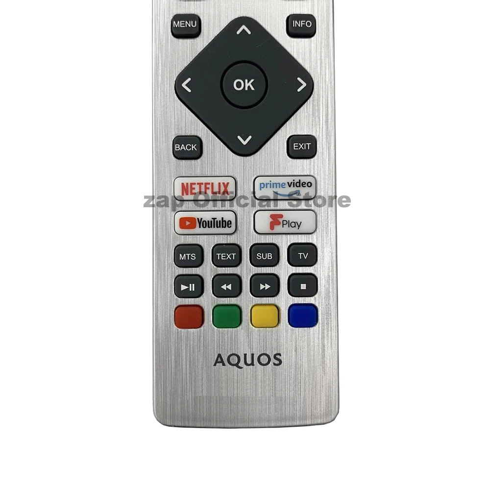 Thoại Mới Điều Khiển Từ Xa Cho SHARP AQUOS TV Netflix Thủ Video YouTube Freeview Chơi LC65BL2EA LC40BL3EA LC65BL4EA LC55BL5EA