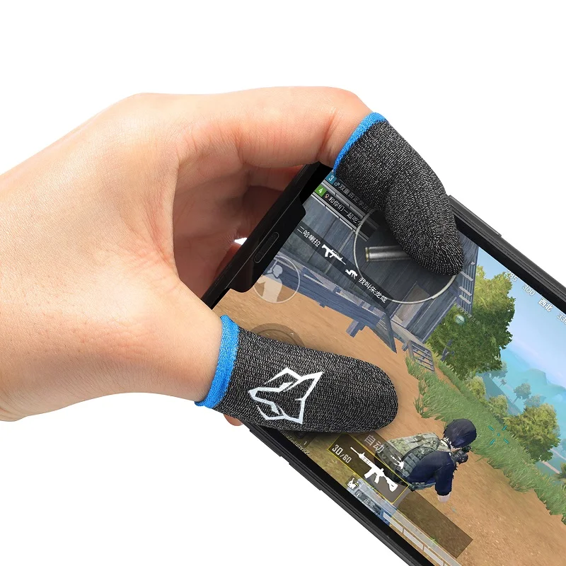 Sarafox v1 v2 v3 Feelers 5   Sweat Proof Sensitive No Delay Thumbs Finger Sleeve for Mobile Game