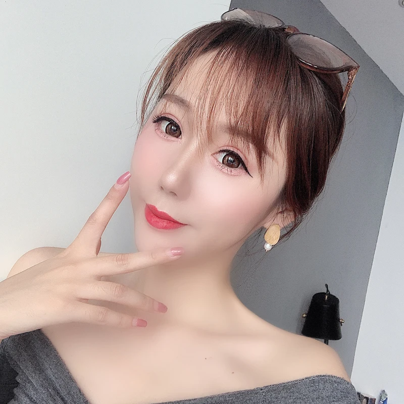 Women earrings fashion sense earrings temperament senior asymmetry natural pearl earrings fashion stud earrings image 6