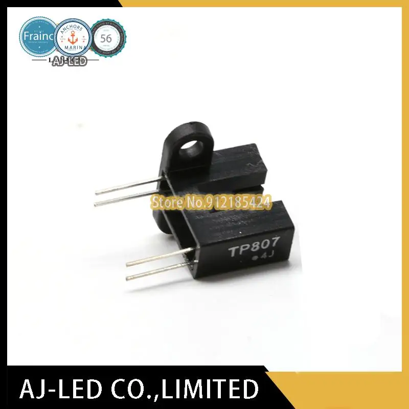 

20pcs/lot TP807 DIP Infrared Photoelectric Sensor Through-beam photoelectric switch U-groove optocoupler, slot width 5mm