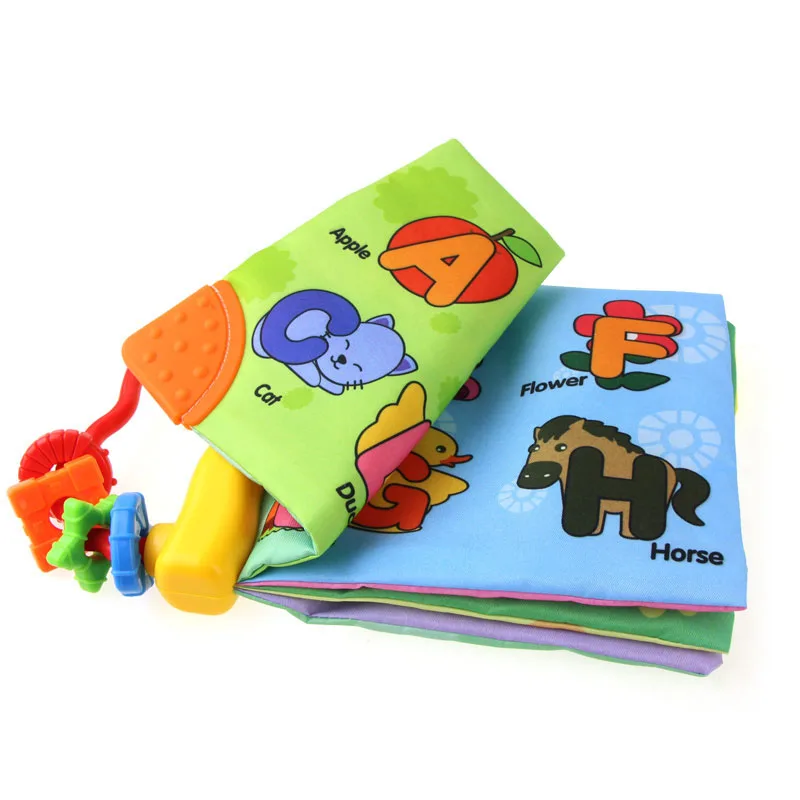 Baby Soft Cloth Books Baby Toddler Newborn Early Learning Cognize Reading Quiet Book Interactive Montessori Puzzle Toys for Kids