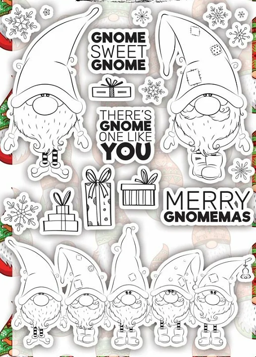 Merry Christmas Transparent Clear Silicone Stamp Seal For DIY Scrapbooking Photo Album Decorative Clear Stamps A1074
