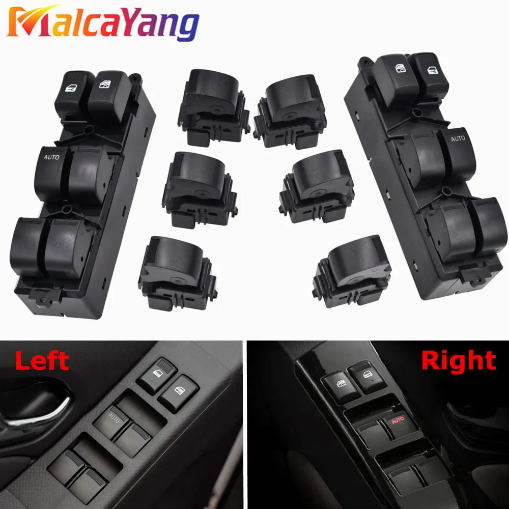 Electric Power Window Master Lifter Switch Button 8974174690 For Isuzu D-Max Dmax Pickup 4 DOORS 2012-2019 For D-Max 2 Doors