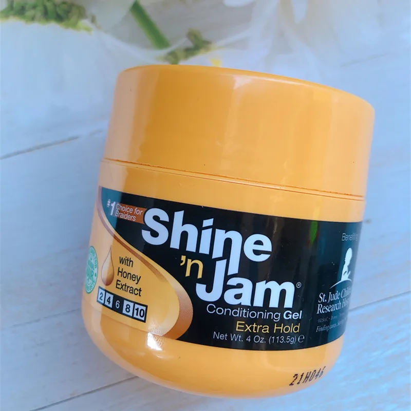 Shine N Jam-bloqueo trenzado Original, sujeción de Gel acondicionado, 227g