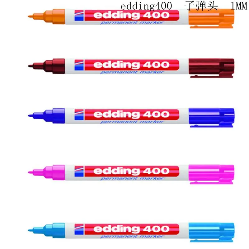 Germany Edding 400 Oily Waterproof Marker Laboratory Test Tube Quick Dry Marker 1PCS