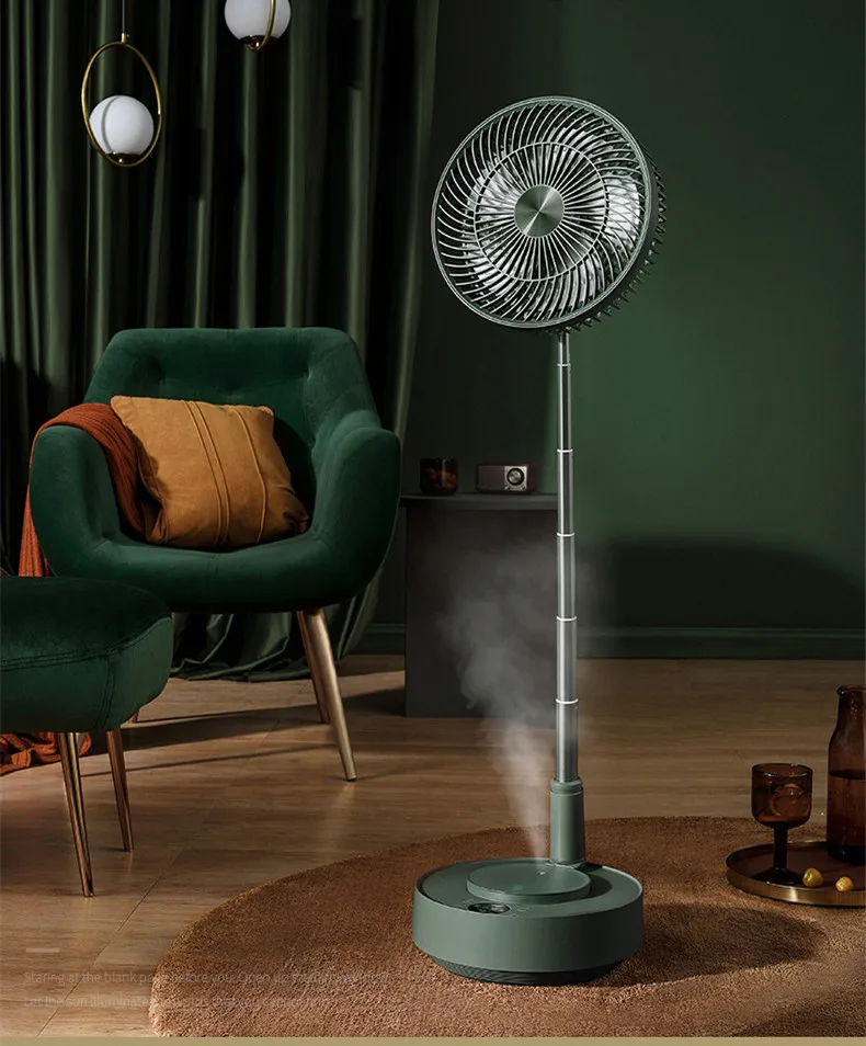 USB Di Động Quạt Điện Sạc Có Thể Thu Vào Phun Có Thể Gập Lại Hộ Gia Đình Lưu Thông Không Khí Quạt Cho Du Lịch Nhà Văn Phòng