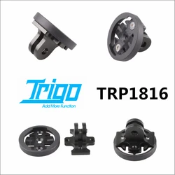 TRIGO TRP1816 komputer rowerowy Adapter uchwyt rowerowy komputery płyta 2 stopy interfejs baza dla Garmin Bryton Giant Wahoo Cateye