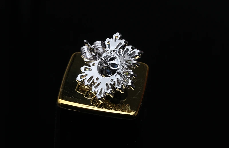 Echt Weiß Schwarz Süßwasser Natürliche Perle Set Frauen, Hochzeit 925 Sterling Silber Halskette Ohrring Sets Schmuck Jahrestag Geschenk – Detail 8