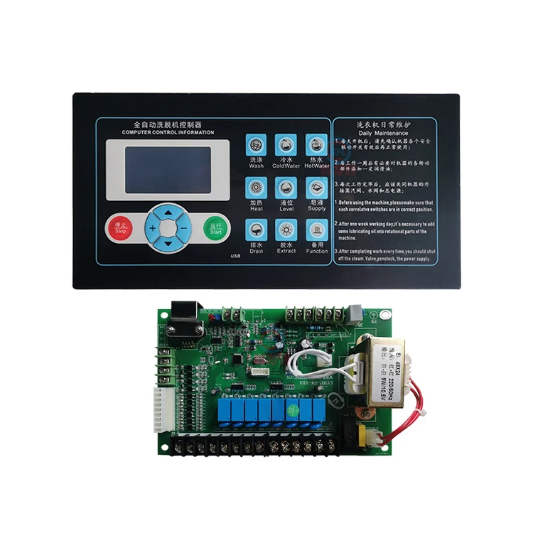 Controlador da lavanderia sx164000a para a máquina de lavar comercial