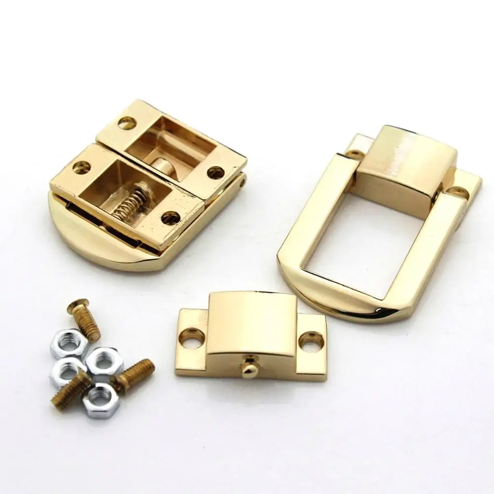 1pcs Metal Bag Toggle Latch Push Lock Fashion Durable Locks Closure Lock for DIY Wooden Box Luggage Hardware Accessory