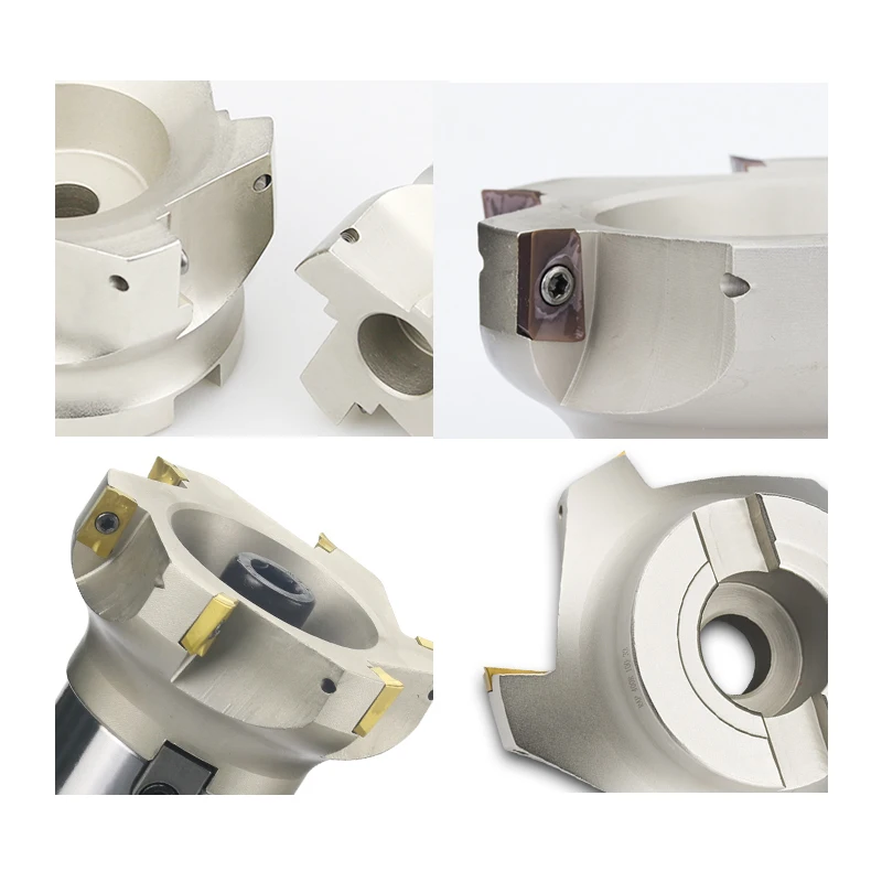 Cortador do moinho da cara do ângulo direito, inserções do carboneto, CNC, Milllathe, Q.Grt, BAP, 300R, 400R, 40-22-4T, 50-22-5T, 63-22-5T, APMT1135, 1604