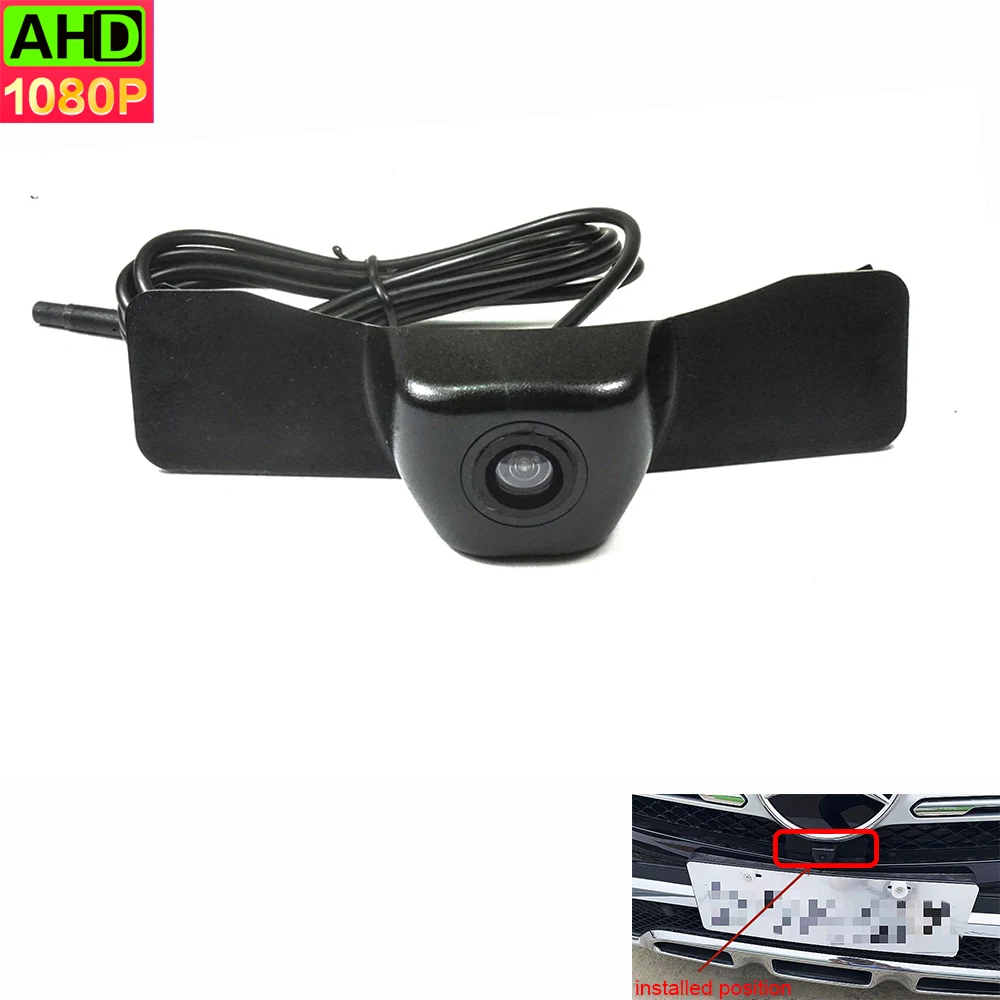 

1920*1080 AHD HD Vehicle Logo Mark Car Front View Camera Special for for Mercedes Benz GLE 2020 Parking Forward Camera