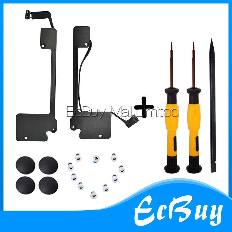 Винт для задней крышки + резиновая ножка для ножек + левый/правый динамик для MacBook Pro 13 "Retina A1502 Speaker s 923-0557 923-00509