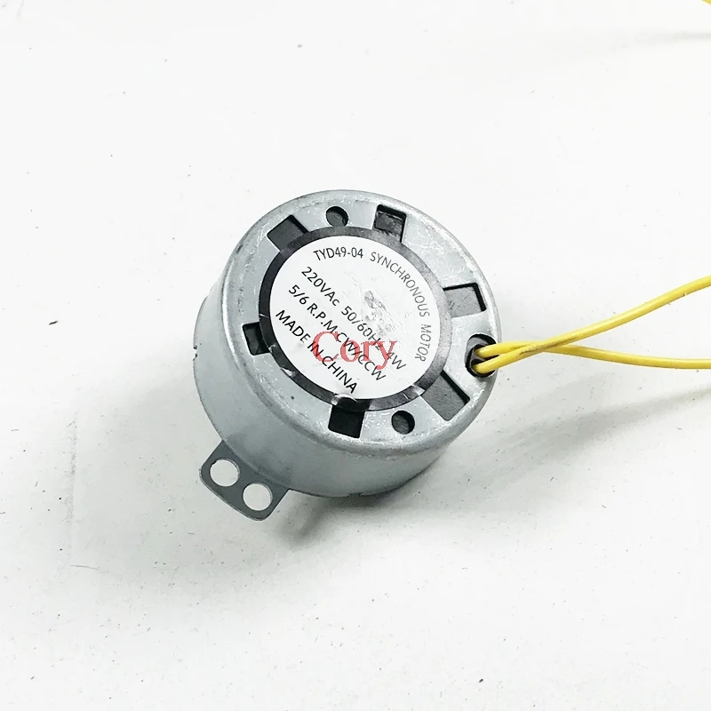 1Pc CW/CCW Claw-Pole Permanent Magnet Synchronous Motor AC220-240V 50 Hz 5RPM 15RPM 33RPM Electric Heaters Round