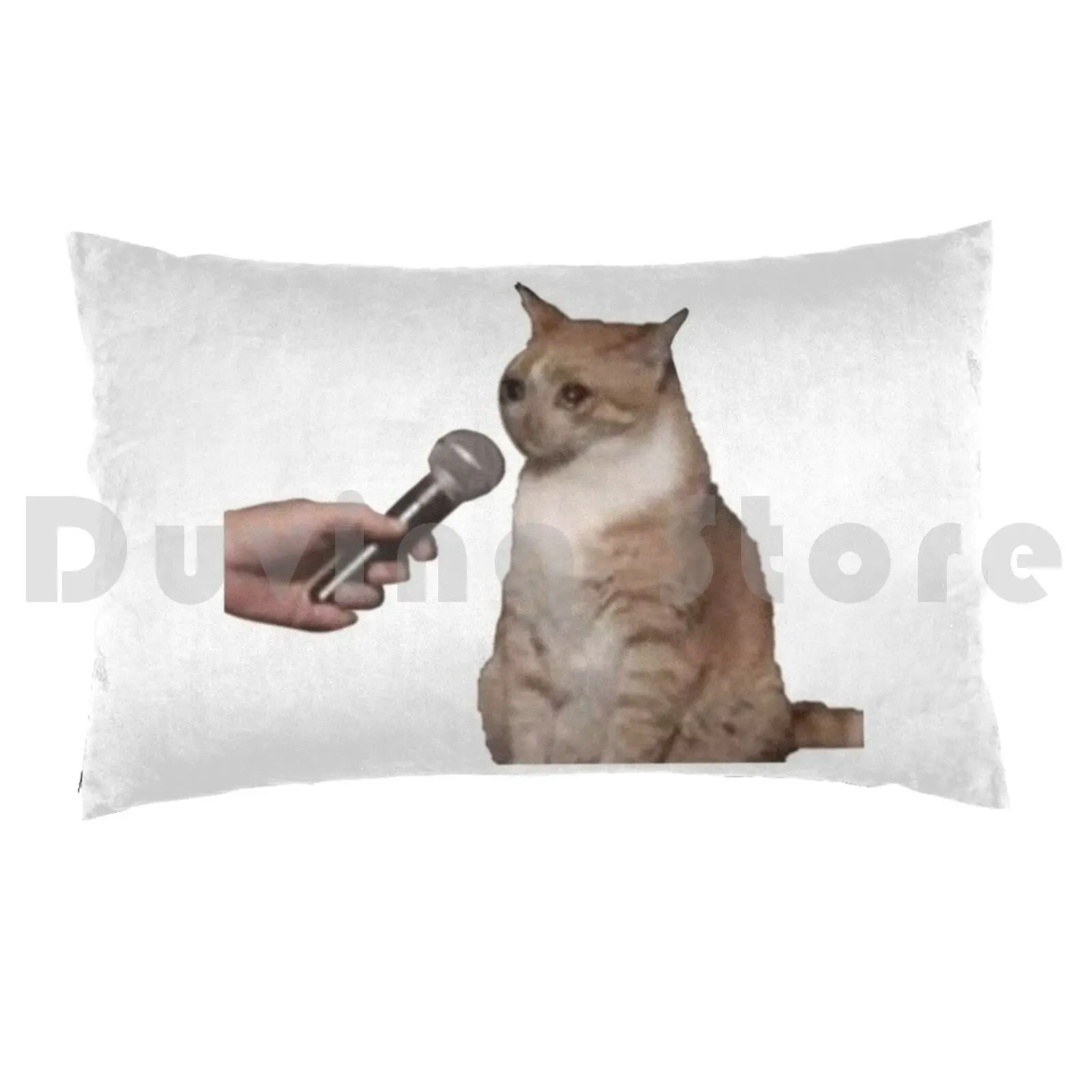 Song Cat Pillow Case DIY 50*70 Vine Meme Joke Vine Vine Aesthetic Vine Vsco Hurricane Tortilla Stinks