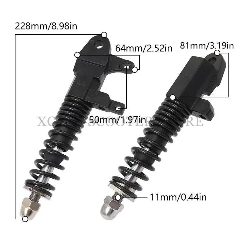 Good Quality 10 Inch Electric Scooter Front Shock Absorber for KuGoo M4 Pro