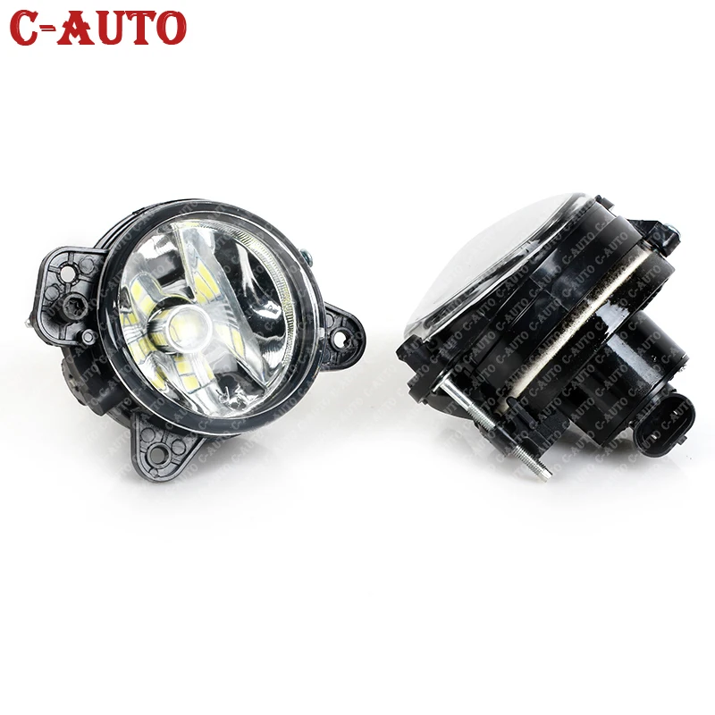 Car LED Front Fog Lights fogLamp For VW T5 Transporter Multivan Caravelle Polo Gol Crafter For Skoda Fabia Roomster car-styling