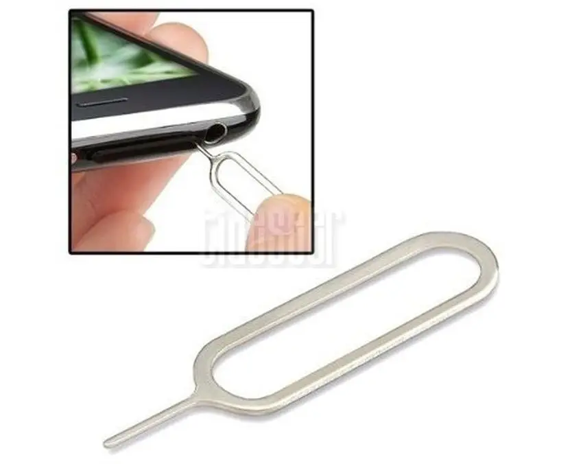 50000pcs Slim Sim Card Tray Pin Eject Removal Tool Needle Opener Ejector for iPhone Xiaomi Samsung Huawei Mobile Cell Phone