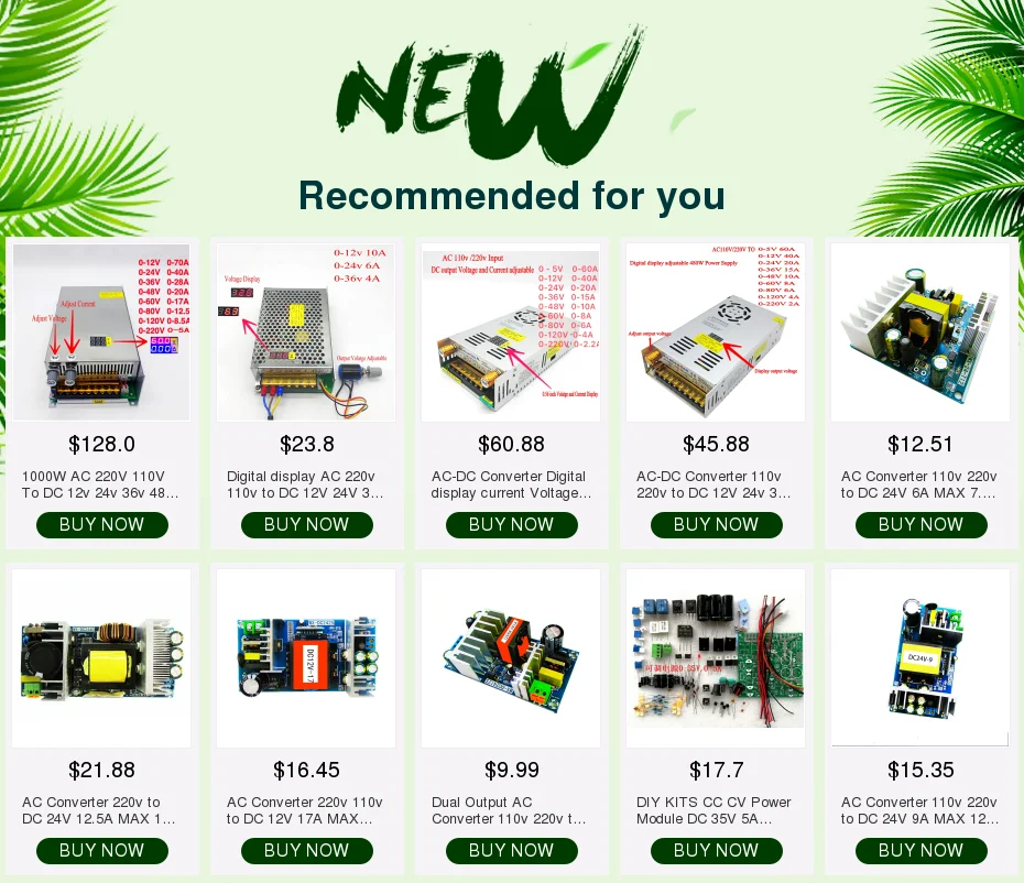 NOYITO AC To DC Precision Buck Power Supply Module AC 120V 100V-264V To