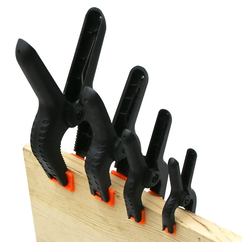 Pinces de travail de calcul réglables en plastique et nylon, outils de travail du bois, pince à ressort, pinces de menuiserie, outillage, menuiserie, 2 po, 3 po, 4 po, 6 po