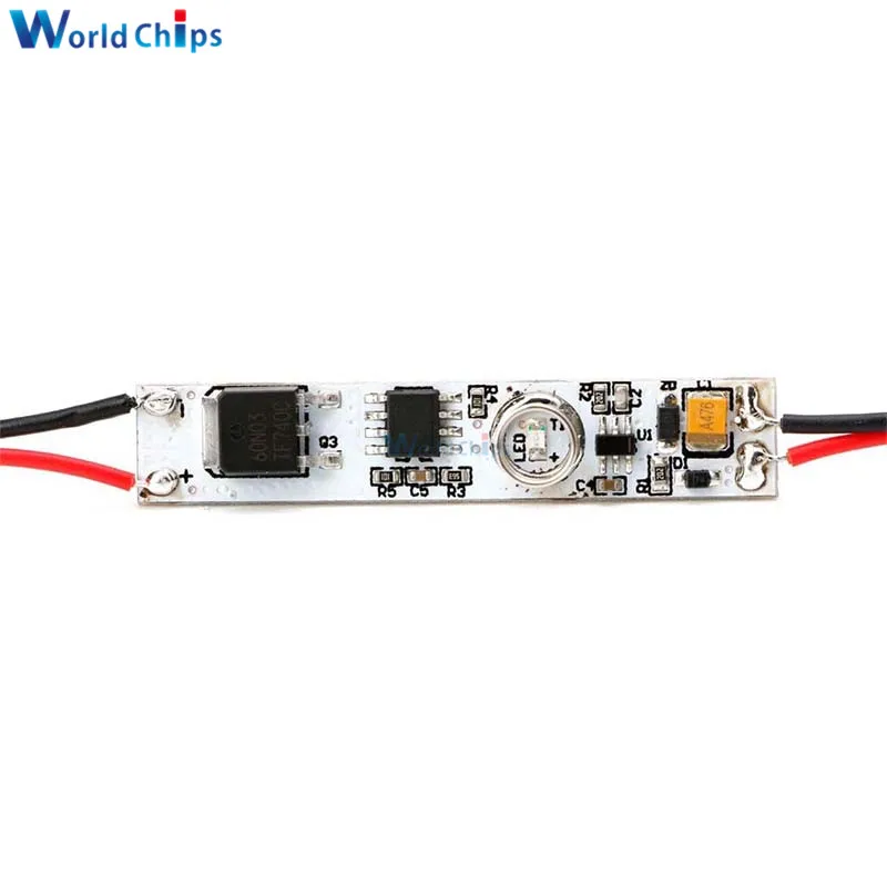 LP-1650 Capacitive Touch Switch Sensor Module DC12V-24V 10A 48W ON/OFF Switch Sensor Board for LED Strip Light