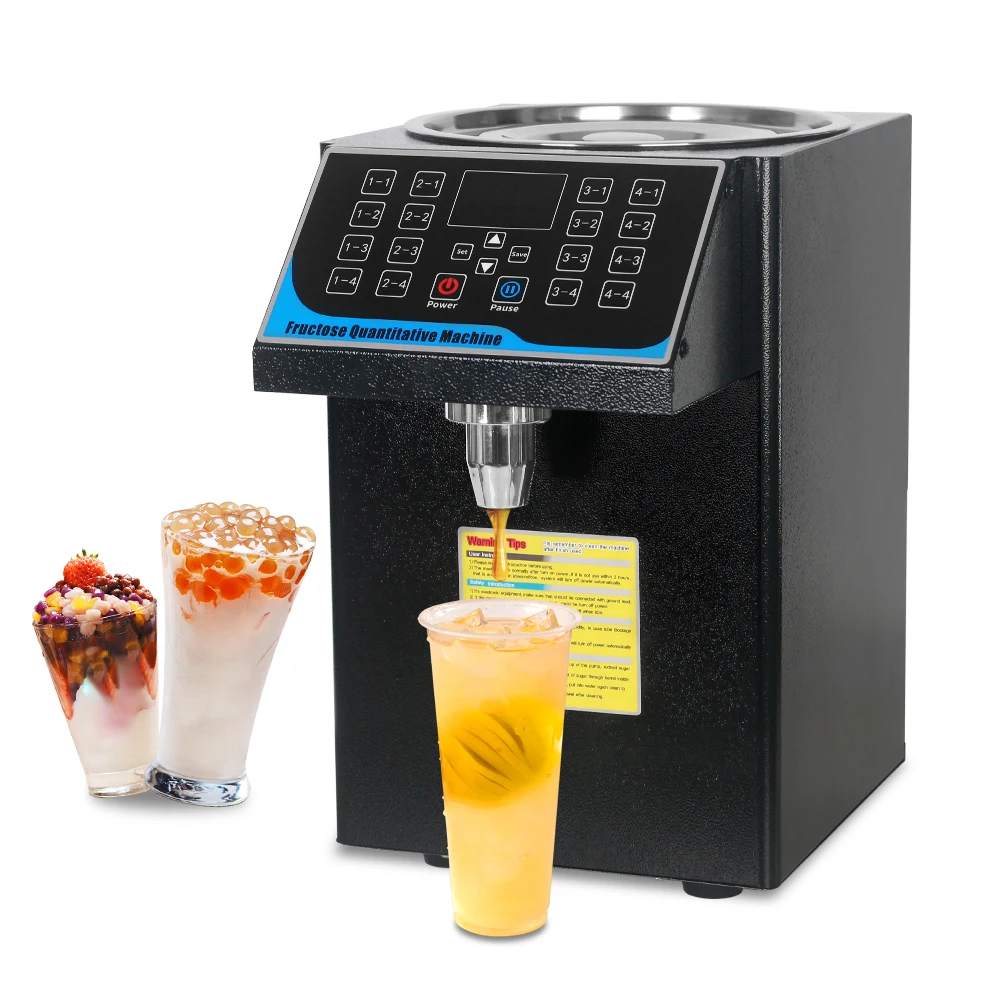 ITOP 16 ilościowego fruktozy maszyna do 7.5L syrop dozownik fruktozy dla Bubble Tea herbata Boba sklep ze stali nierdzewnej Outlet 110-220V