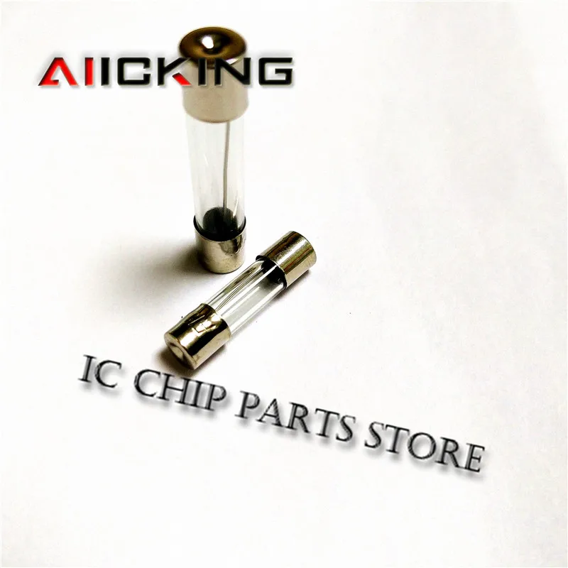 Fusible de tubo de vidrio mezclado, embalaje de Clasificación mixta, 250V, 0,5a, 1A, 2A, 3A, 5A, 8A, 10A, 15A, 20A, 30A, 6x30mm + 5x20mm, 60 uds.