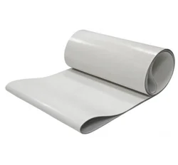 2pcs Perimeter:460x870x1mm PVC White Transmission Conveyor Belt Industrial Belt
