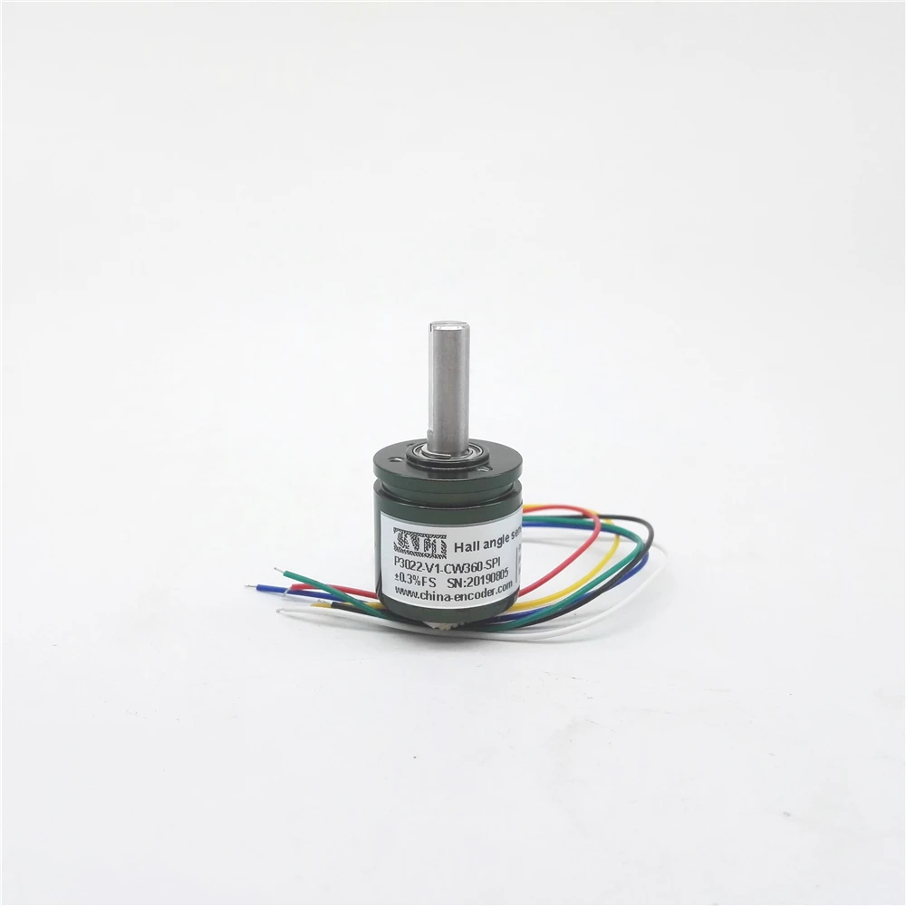 P3022-V1-CW360-SPI Miniature 360 Degree Contactless Analog Hall Effect Angle Position Sensor