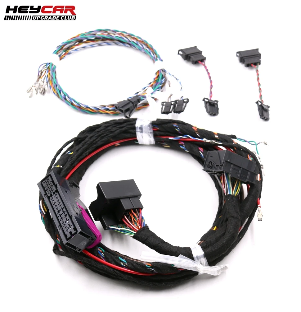 Plug&play RNS510 Dynaudio System acoustics Wire harness Cable  For VW Golf 6 MK6