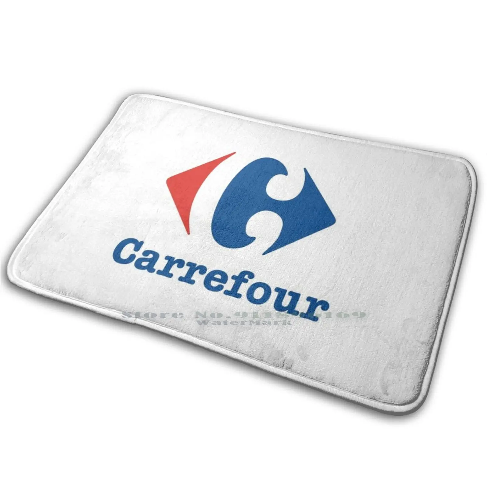 Carrefour-alfombra antideslizante para puerta de entrada, tapete para dormitorio, centro comercial, centro comercial mundial, famoso, tienda grande