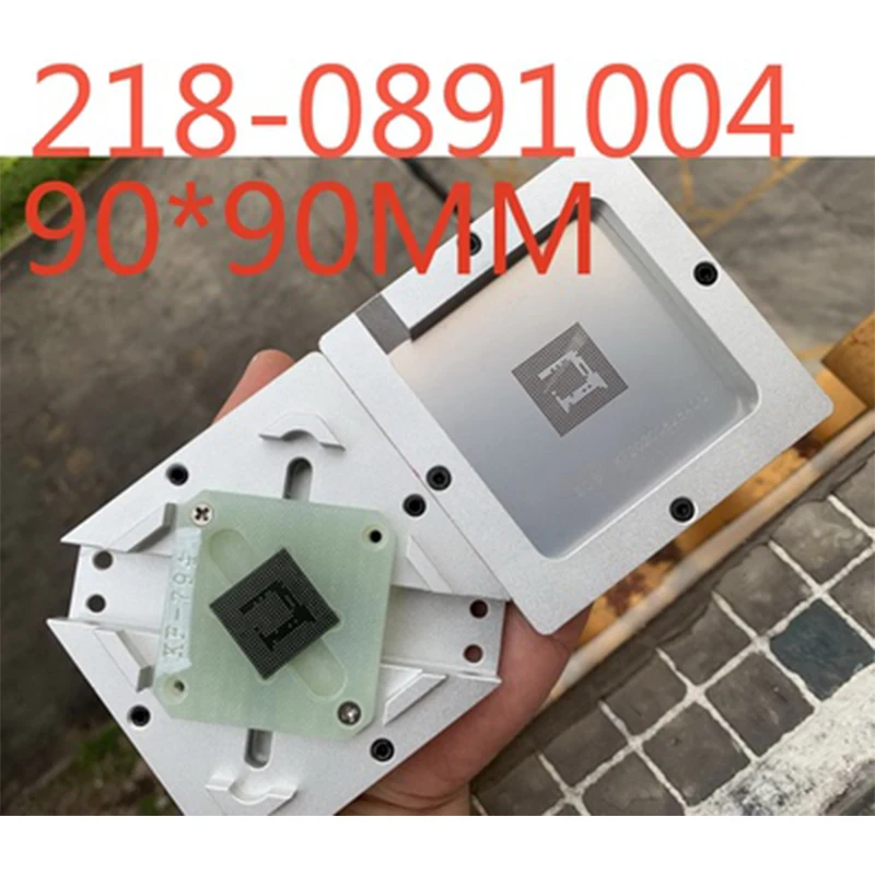 

Direct Heating 80*80 90*90MM Stencil For 218-0891004 218-0891011 BGA IC Reballing Stencils Soldering Reapir Tools Acessories