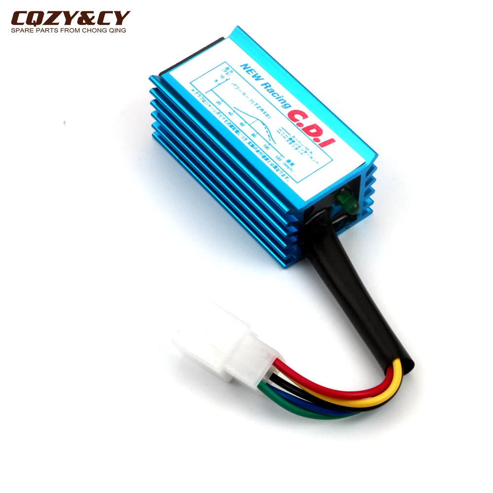 Scooter AC Racing CDI Igniter for Peugeot Buxy 50 Zenith Squab e Ludix Vivacity Looxor Metropolis SC Rapido SV Geo 50cc 2-Stroke