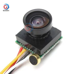 600TVL 1/4 1.8mm CMOS obiettivo grandangolare da 170 gradi FPV Micro fotocamera 3.7-5V per RC Racing Freestyle droni fotocamera sensore aereo