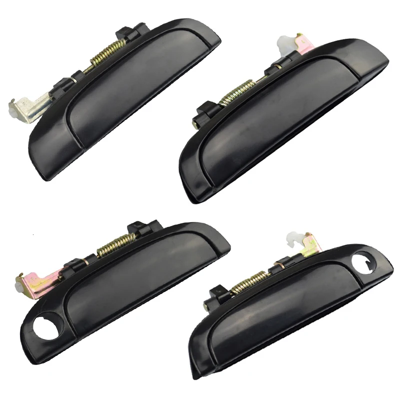 4pcs EXTERIOR outside Door handle for KIA RIO 2006-2007 2008 2009 2010 2011 Pride FR:82660-1G050 FL:82650-1G050 RR:8366