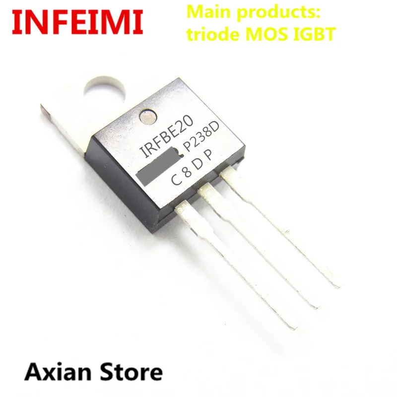 

IRFBE20 IRFBE30 IRFBF20 IRFBF30 IRFBG20 IRFBG30 (5PCS) transistor MOS NPN TO220