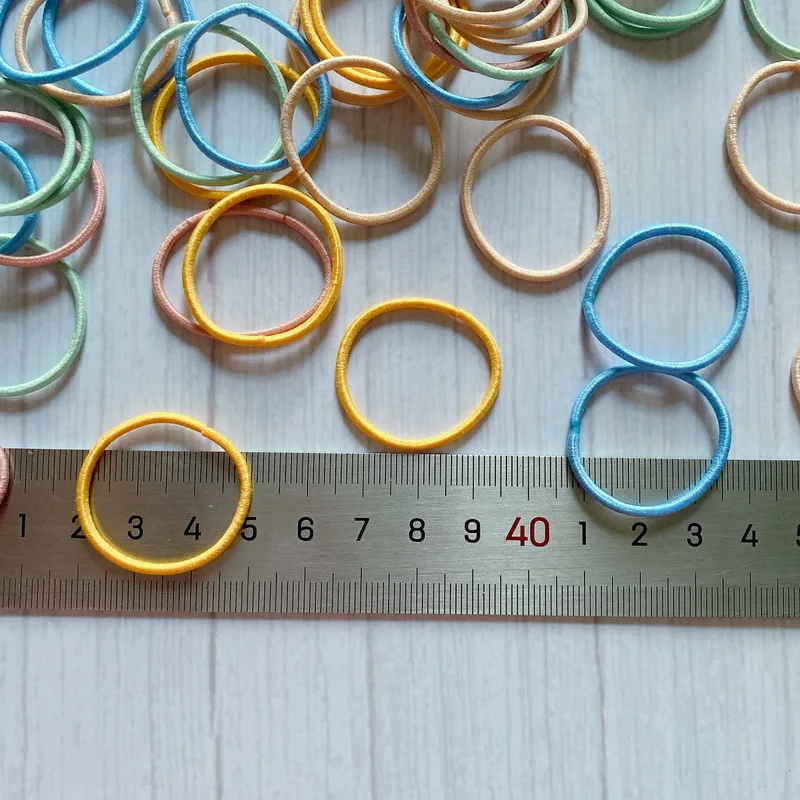 100pcs/ set Children Cute Small Hair Rubber Bands Baby Elastic Hair Ring Gum Ponytail Holder Girl Hair Tie Kids Hair Accessories