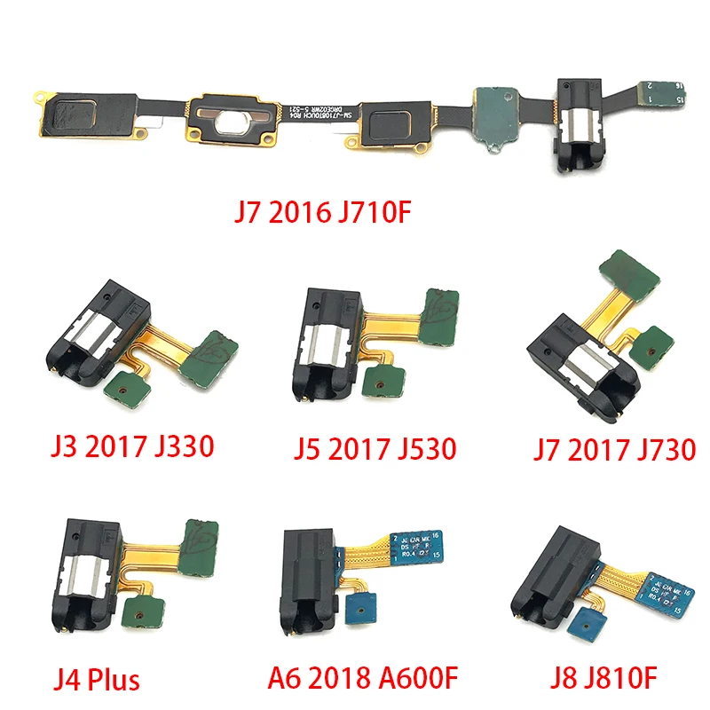 NEW Earphone Headphone Jack Audio Connection Repair Part For Samsung A3 A5 A7 J3 J5 J7 2017 A320 A520 A720 J7 Prime J4 2018