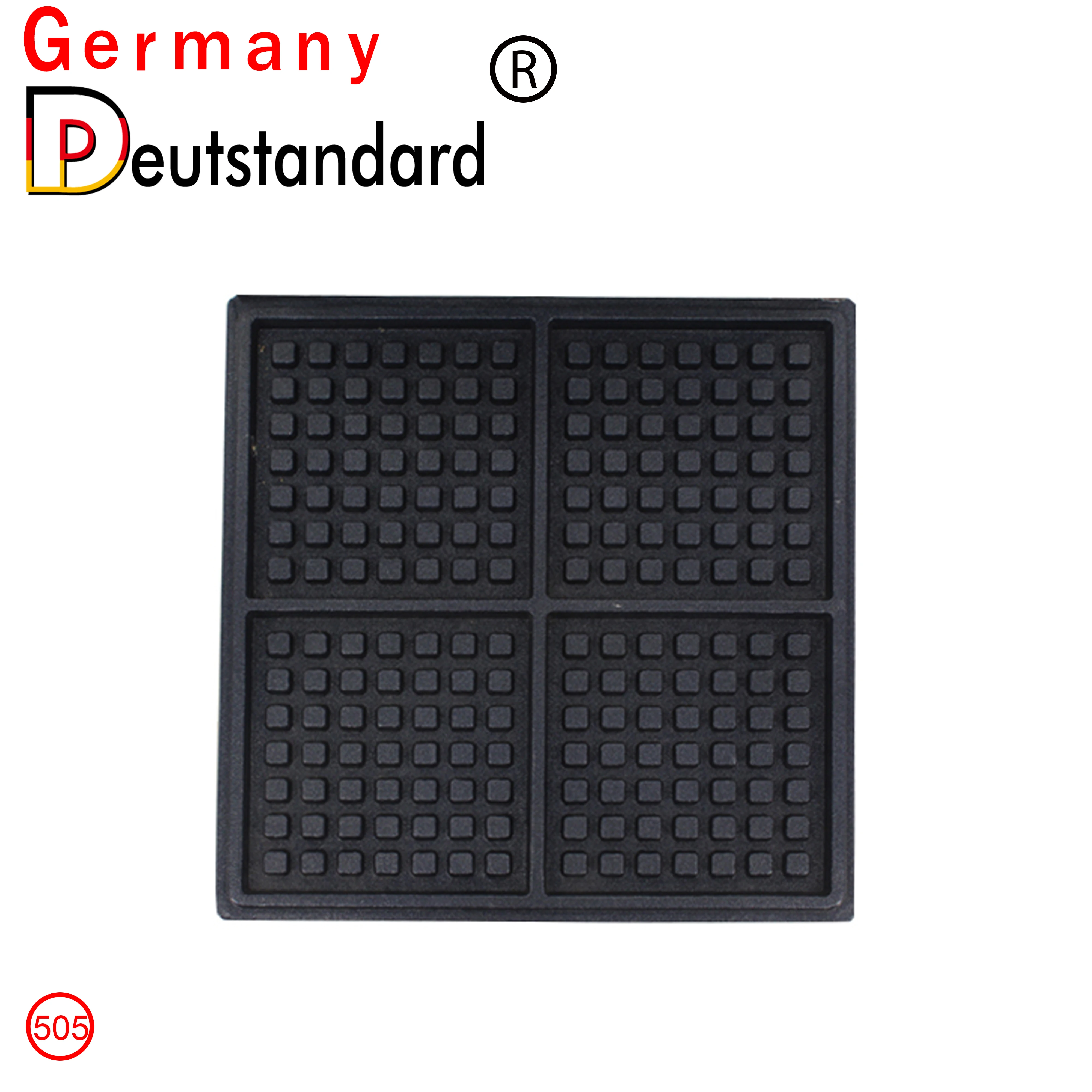 4 Lát Cắt Điện Thương Mại Bánh Liège Máy Làm Máy 220V 110V Bỉ Vuông Bánh Quế Làm Với Chất Lượng Cao