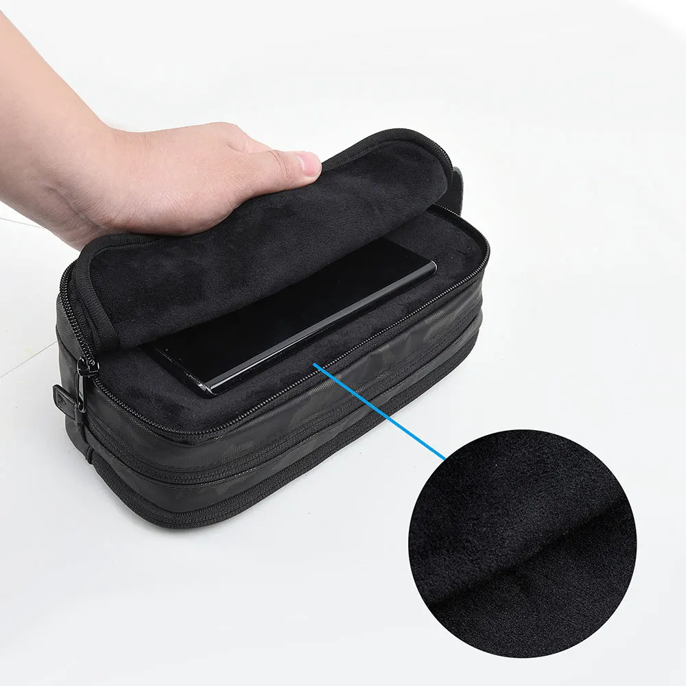 WIWU Electronic Storage Bag Portable Design Travelling Organize Carry Pouch for Mobile Phone Cables Charger Gadget Storage Bags