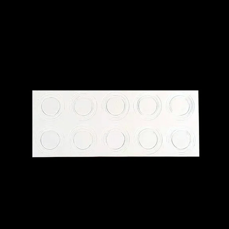 100pcs Coin Storage Case Capsules Holder Pad Ring  White Coin Display Box Protector Cushion for 30mm Coin Capsule