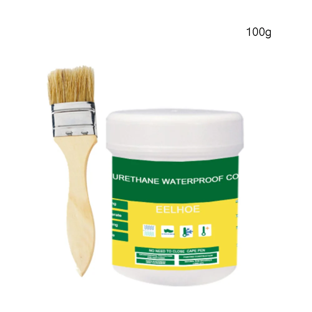 Sealant Waterproof Glue Invisible Paste Mighty Repair Adhesive Polyurethane Leak-Proof Coating for Home Bathroom Roof