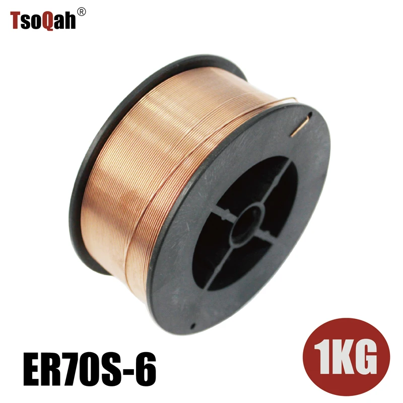 

Mild Steel Mig Weld Wire ER70S-6 0.8mm 1.0mm 1.2mm 1.6mm 1KG Spool