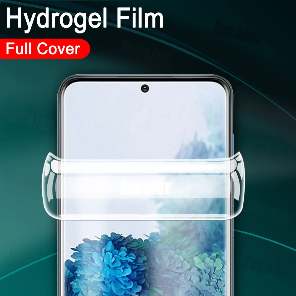 هيدروجيل فيلم لسامسونج غالاكسي S20 الترا S20 + حامي الشاشة/الغطاء الخلفي لينة فيلم/كاميرا الزجاج S20Ultra S 20 المياه هلام Fim