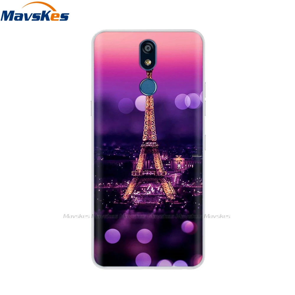 Silicone Case For LG K40 Cover Soft TPU Cute Cartoon Case for LG K40 K 40 Back Covers Shell Bags for Fundas LG K40 Protective