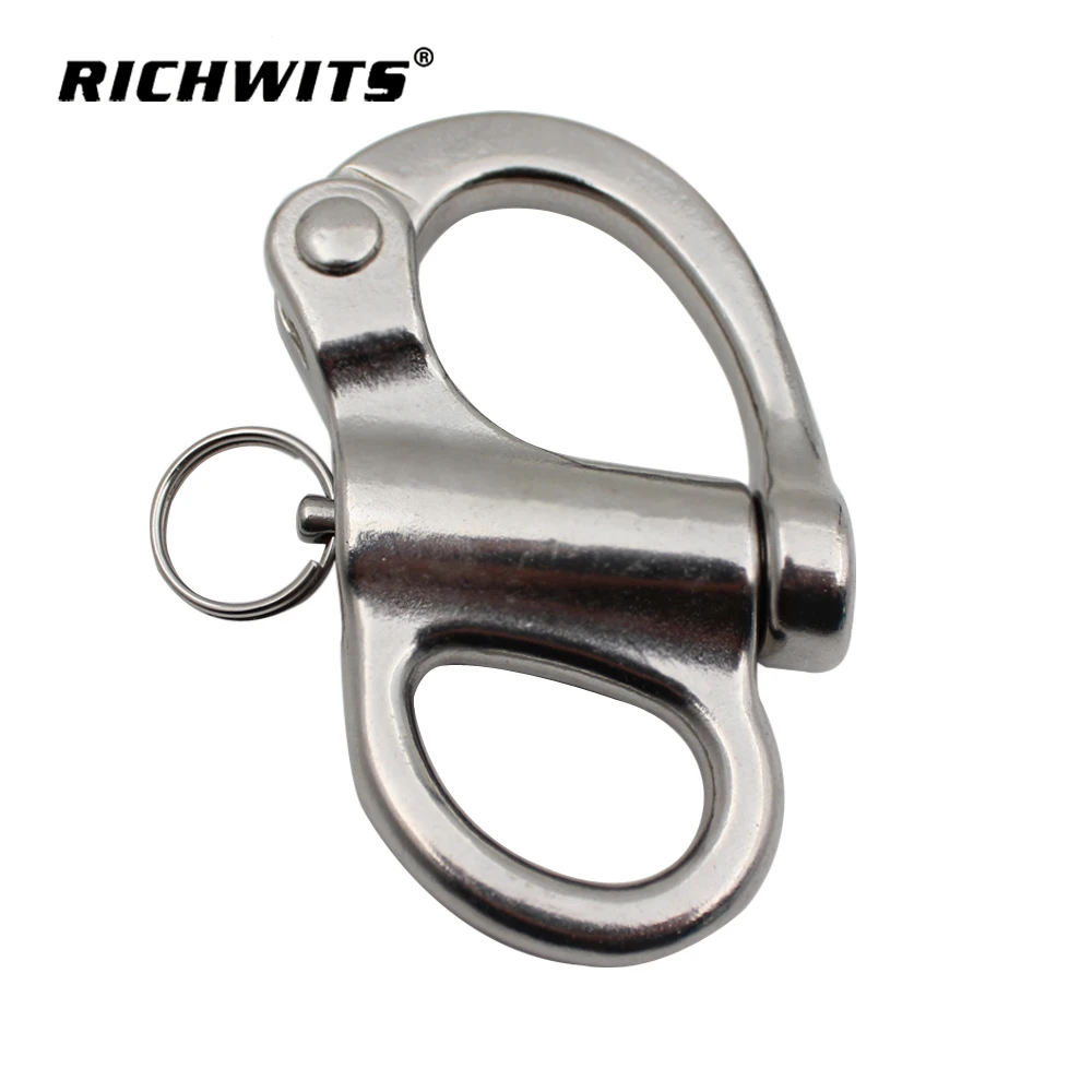 Fixed Eye Snap Shackle Fix eye SS316 Stainless Steel Shackle one lot snap shackle ,ten pieces per lot